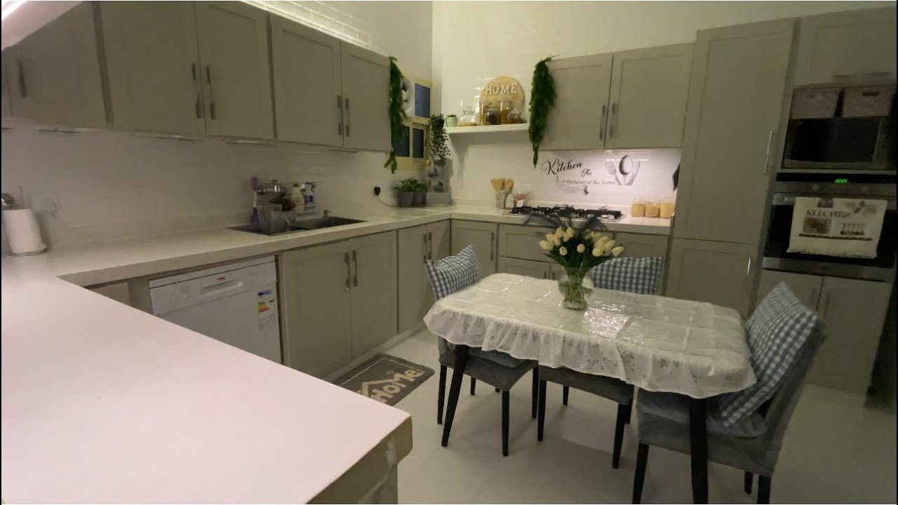 تعزيل غرفة الملابس. وتغيرات في مطبخي🕯☕️ 😍انا انهرت مع الاناره 💡