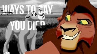 Kovu/Kiara | Ways to say you died