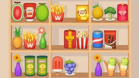 Goods Puzzle Sort Challenge Level 12 Game Walkthrough || Goods Puzzle Sort Match Game