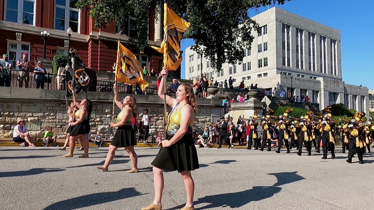 Marching Mizzou at Missouri's Bicentennial Inaugural Parade YouTube