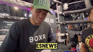 david benavidez on gvozdyk Crawford Ryan Garcia fights talks gervonta davis