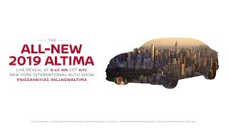 2019 Nissan Altima Sedan LIVE Reveal