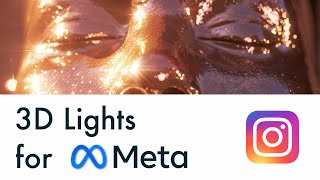 3D Tutorial - Instagram Filters : How To Make Lights Effect ? Augmentism Tutorial