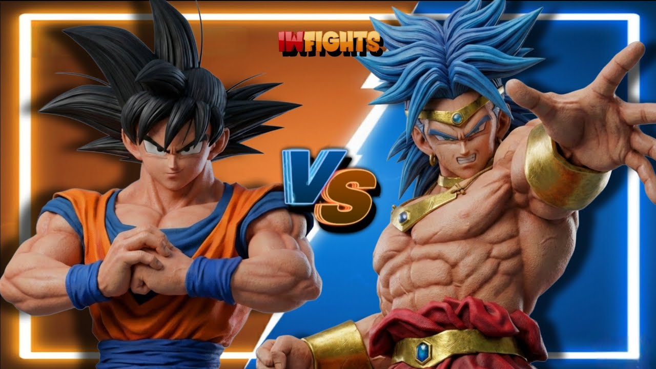 Goku Vs. Broly (SSJ1) (CPU Battle) DBZ - BUDOKAI 4