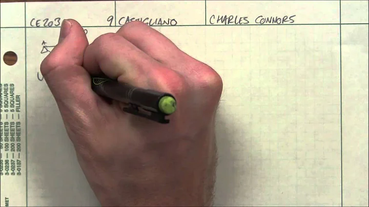 Castigliano's Theorem - My TA Lab