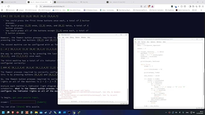 Advent of Code 2025 Day 10