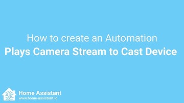 Play Camera Stream when someone is at the door | Play Media Action