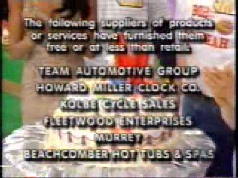 The Price is Right Million Dollar Spectacular | 12/13/03, pt. 6