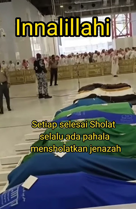 Innalillahi setiap hari ada yang meninggal