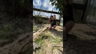 Girl Hand Feeds Massive Crocodile!