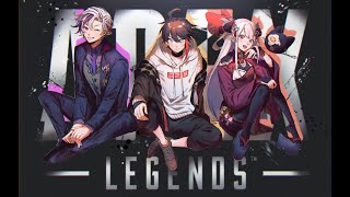 【Apex】プラチナRANKで肩慣らす３人衆【にじさんじ / ファ○リーズ / 不破湊 / 奈羅花】