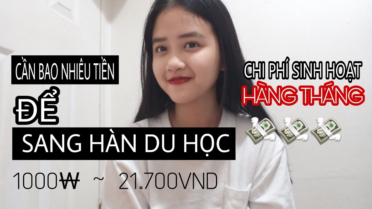 Du học hàn quốc cần bao nhiêu tiền | CẦN BAO NHIÊU TIỀN ĐỂ SANG HÀN DU HỌC ? [DU HỌC HÀN QUỐC]