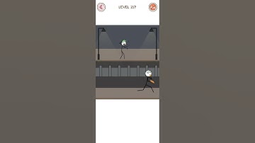 Thief Puzzle(WEEGOON)- Funny Stickman Brain Puzzle Game - Levels 217 Android Gameplay Walkthrough