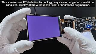 4 Inch Transflective TFT LCD Display with 480x800 Resolution#display #displaycounter #lcd #factory