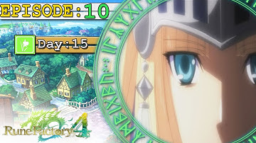 Rune Factory 4 Ep 10: A True Knight! -Fishing Frenzy Festival-