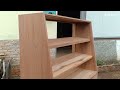 Cara membuat Lemari Kayu Etalase dari bahan kayu bekas