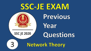 NETWORK THEORY MCQs-3 || SSC JE ELECTRICAL PREVIOUS PAPERS || OBJECTIVE QUESTIONS