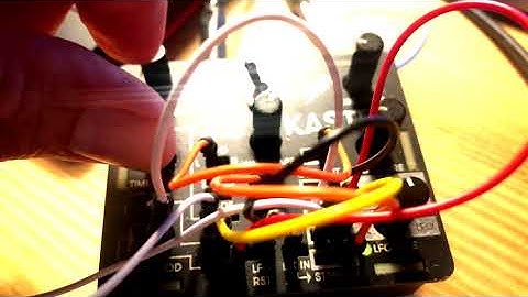 Bastl Kastle Bass Patch Sequence/ Arpeggio / Semi Modular Synthesis