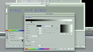 Final Cut Pro - Create 3D Text