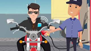 Do Not Use Mobile Phone at Petrol Pump