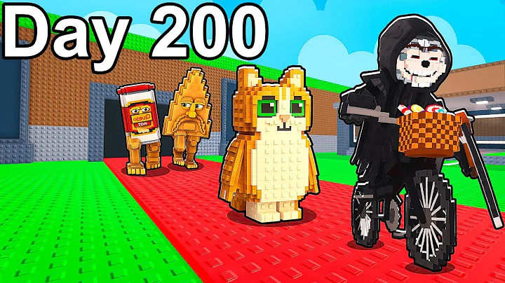 I Spent 200 Days in Steal a Brainrot!