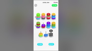 Color Hoop Stack - level 304