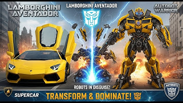 Superspeed Mech: 20 Luxury Cars Explode into Transformers Robots! Part 1