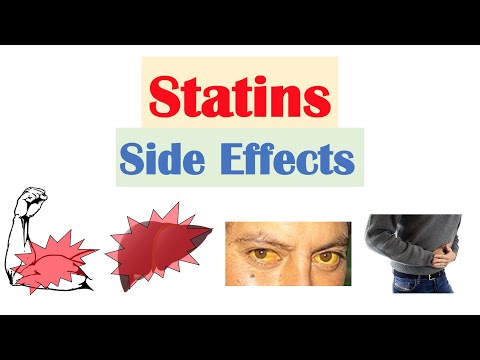 स्टेटिन साइड इफेक्ट | Atorvastatin, Rosuvastatin, Simvastatin साइड इफेक्ट्स और वे क्यों होते हैं?