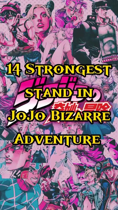 14 Strongest stand in JoJo Bizarre Adventure #tiktok #anime #shortsvideo #animeedit #shorts #viral