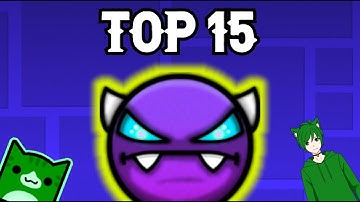 Top 15 Easy/Fun Easy Demons [Geometry Dash]