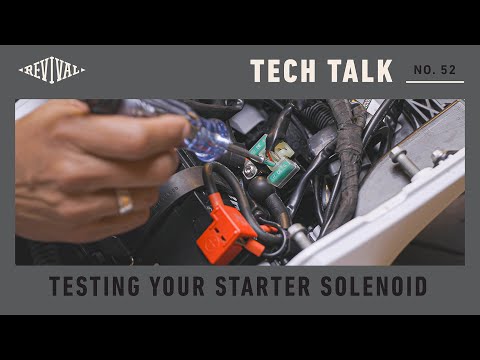 How to Test Your Motorcycle&rsquo;s Starter Solenoid  // Revival Cycles Tech Talk # 52