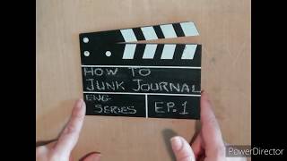 How To Junk Journal : Series : EP1 : Think