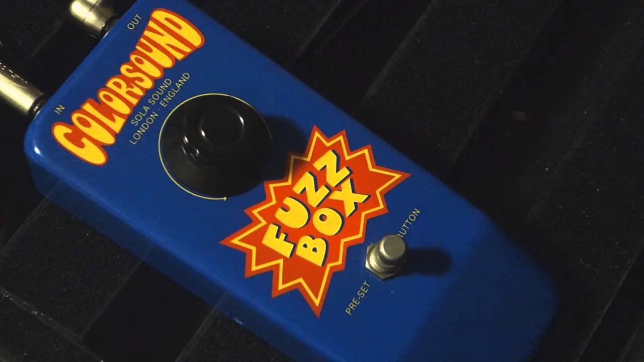 Sola Sound Colorsound Fuzz Box