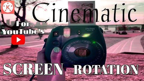 Next level  Screen Rotation Effects in Kinemaster | how to rotate video 🔥
