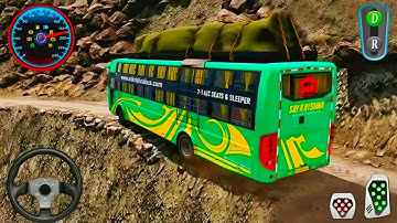 Bus Offroad Mountain Survival Drive Dangerous Turning Strong Control Android GamePlay