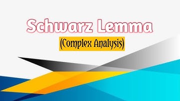 Schwarz lemma