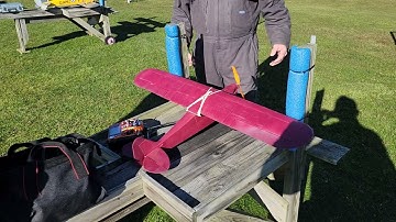3D Printed J3-Cub and Crash - Take 1