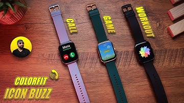 Noise Colorfit Icon Buzz 🔥 Bluetooth Calling 📞 | Games | 1.69" Huge Display | Unboxing and Review⚡️