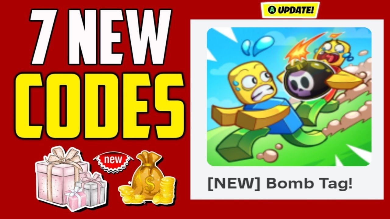 ROBLOX UPDATE BOMB TAG! CODES 2025!! | BE QUICKLY | 😍 - YouTube