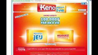 Methode pour gagner au keno, avec les numéros pris sur www.pronosti...