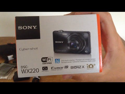 Sony Cyber-shot DSC-WX220 Unboxing