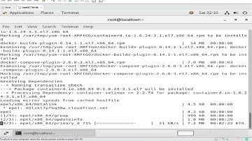 resolve base url issues and install epel-release and docker community edition