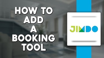 How To Add a Booking Tool in Jimdo Website (Quick & Easy)