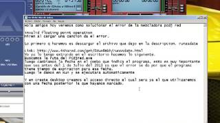 invalid floating point operation   PCDJ RED