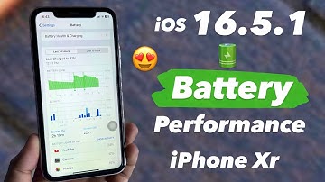 IOS 16.5.1 Battery Review on iPhone XR - Problem Fixed 😬