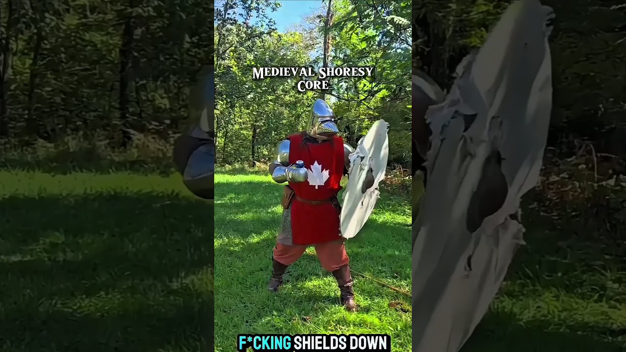 Start your day with some Medieval Shoresy 🗡️🛡️ #medieval #shoresy #letterkenny #canada #knight
