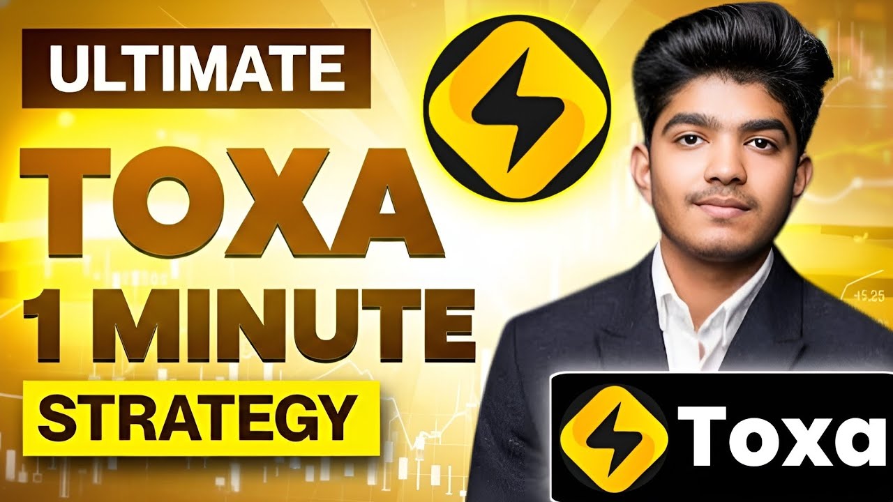 TOXA TRADING 1 MINUTE STRATEGY| TOXA REAL MARKET| TOXA CANDLESTICK PATTERN 