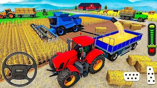 Real Farming Tractor Driving Simulator 2022 - Wheat Farm Harvester - Android Gameplay