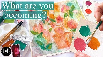 Deze 3-staps aquareltruc zal je verbeelding prikkelen