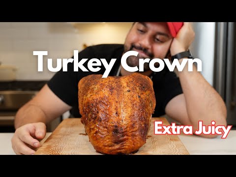 How To Cook A JUICY Turkey Crown For Christmas
